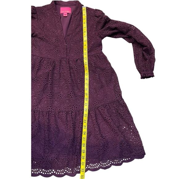 Lilly Pulitzer Winona long sleeve Eyelet Swing Dress - Picture 14 of 16